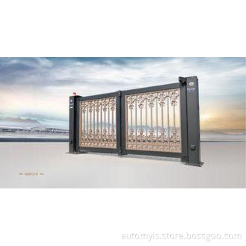 Aluminium Alloy Automatic Swing Gate , Villa Bi Fold Gates